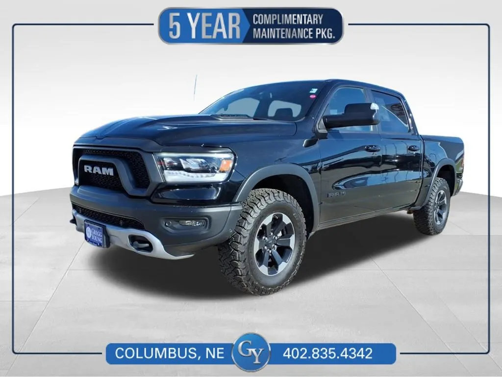 Black 2019 Ram 1500 Rebel for sale in Columbus, NE