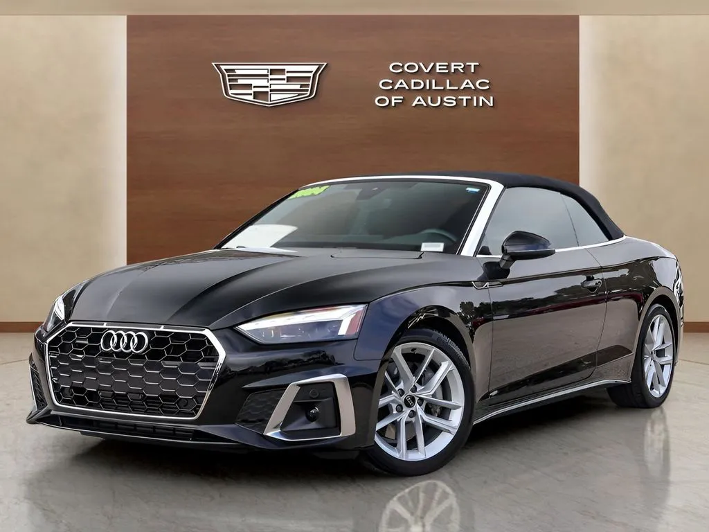 Black 2024 Audi A5 45 S line Premium for sale in Austin, TX