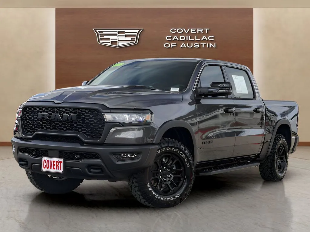 Gray 2026 Ram 1500 Rebel for sale in Austin, TX