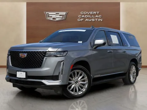 Silver 2024 Cadillac Escalade ESV Premium for sale in Austin, TX