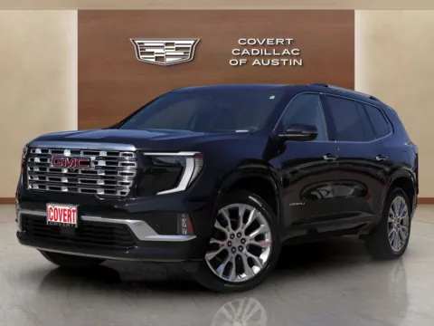 Black 2024 GMC Acadia Denali for sale in Austin, TX