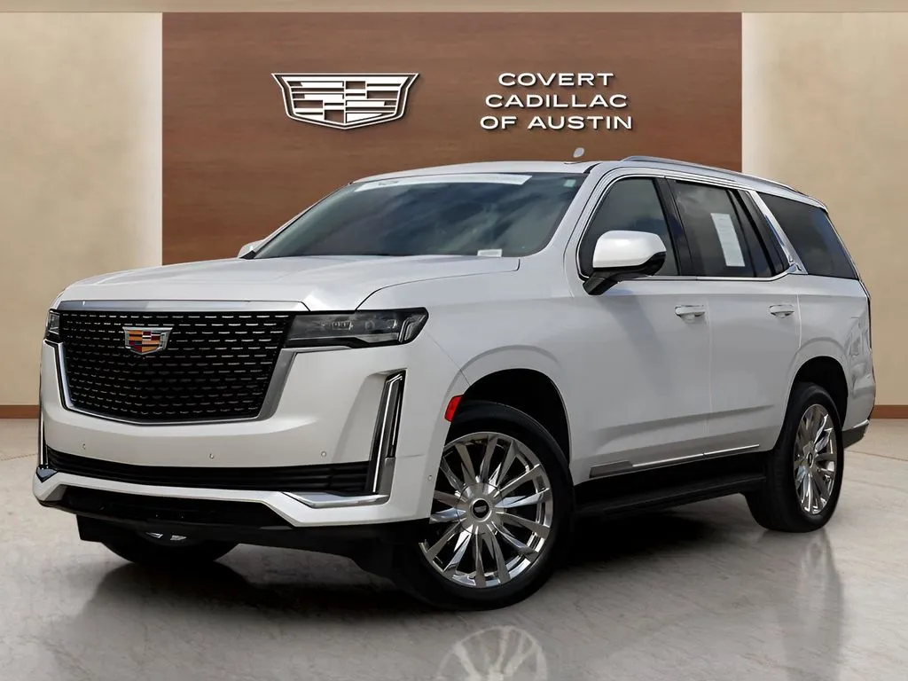 White 2023 Cadillac Escalade Premium Luxury for sale in Austin, TX