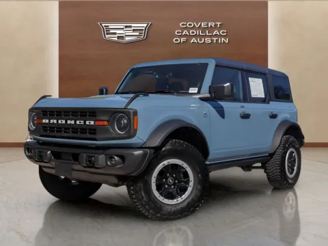 Blue 2023 Ford Bronco Black Diamond for sale in Austin, TX