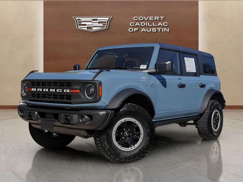 Blue 2023 Ford Bronco Black Diamond for sale in Austin, TX