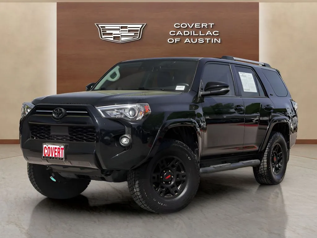Black 2021 Toyota 4Runner SR5 Premium for sale in Austin, TX