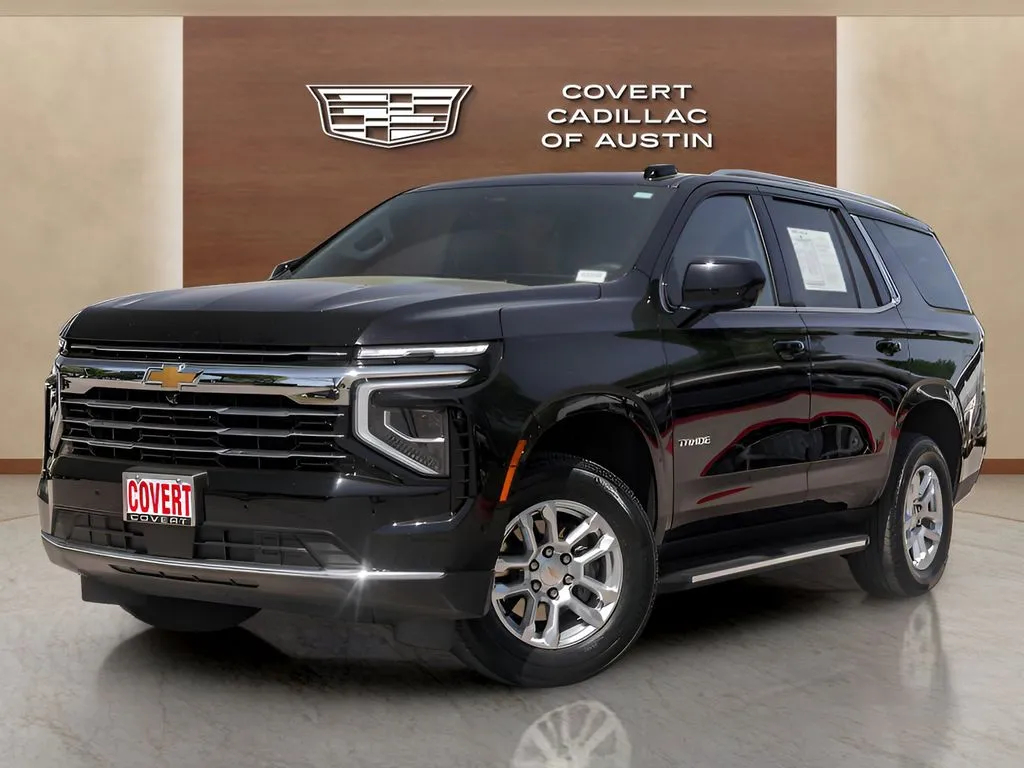 Black 2025 Chevrolet Tahoe LT for sale in Austin, TX