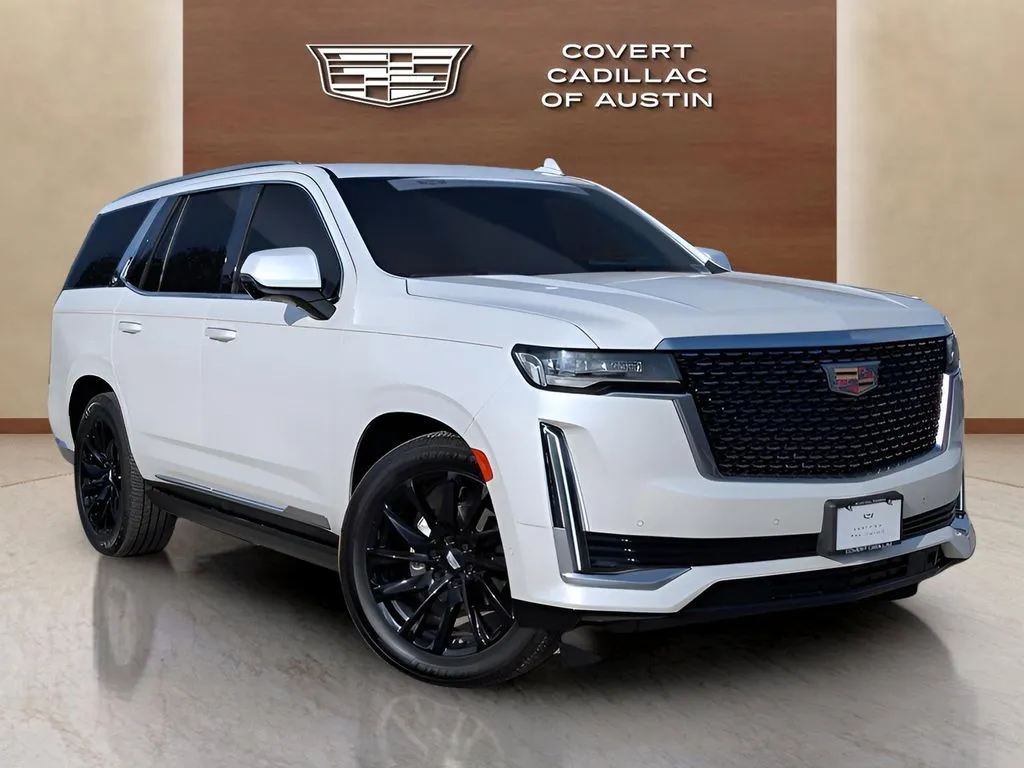 White 2021 Cadillac Escalade Premium Luxury for sale in Austin, TX