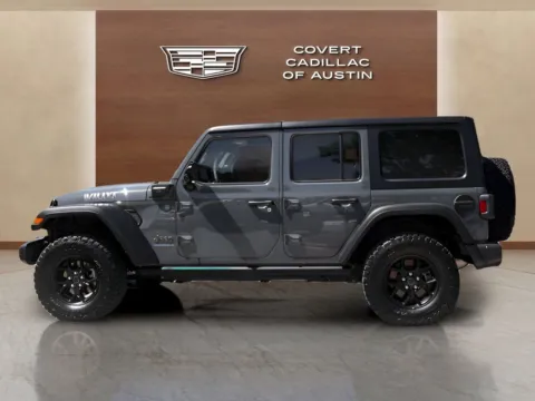 Photos of 2025 Jeep Wrangler Willys 4xe for sale in Austin, TX at Covert Cadillac
