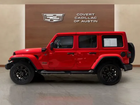 Photos of 2025 Jeep Wrangler Sahara 4xe for sale in Austin, TX at Covert Cadillac