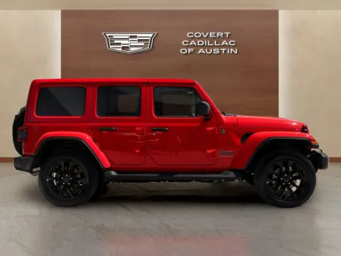 More photos of 2025 Jeep Wrangler Sahara 4xe at Covert Cadillac, TX