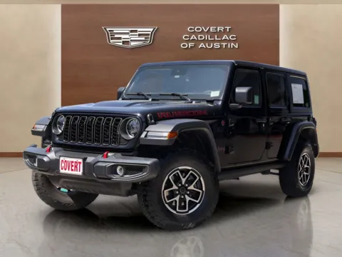 Black 2024 Jeep Wrangler Rubicon for sale in Austin, TX