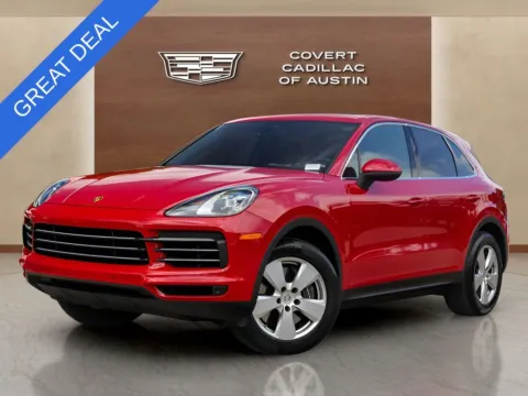 Red 2021 Porsche Cayenne for sale in Austin, TX