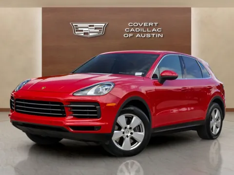 Red 2021 Porsche Cayenne for sale in Austin, TX