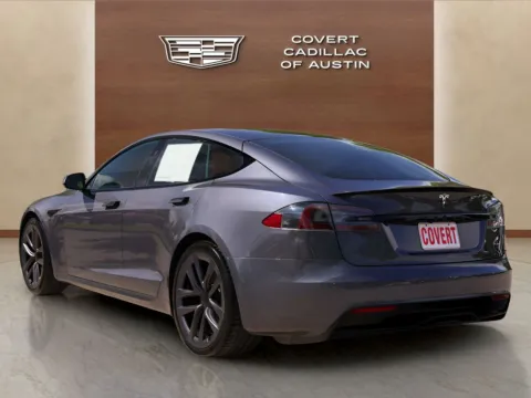 Another view of 2022 Tesla Model S Plaid for sale in Austin, TX at Covert Cadillac