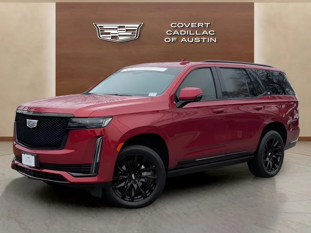 Red 2024 Cadillac Escalade Sport Platinum for sale in Austin, TX
