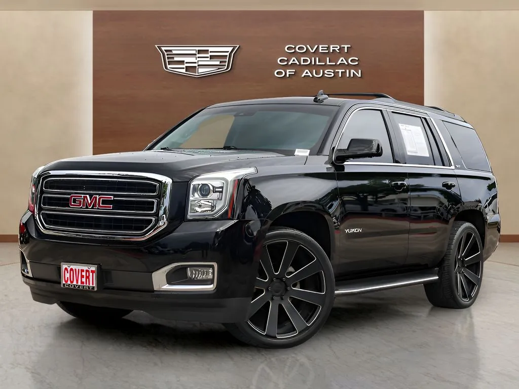 Black 2018 GMC Yukon SLT for sale in Austin, TX