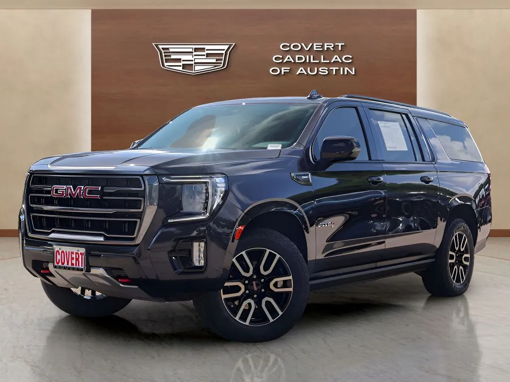 Gray 2023 GMC Yukon XL AT4 for sale in Austin, TX