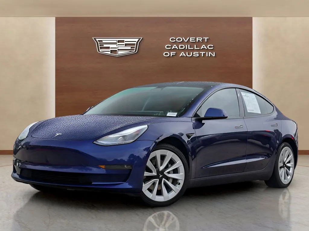 Blue 2022 Tesla Model 3 Long Range for sale in Austin, TX