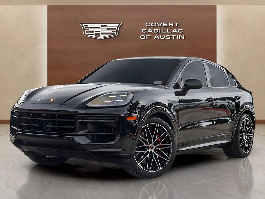 Black 2025 Porsche Cayenne Coupe GTS for sale in Austin, TX