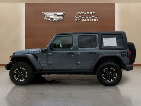 Photos of 2025 Jeep Wrangler Rubicon 4xe for sale in Austin, TX at Covert Cadillac