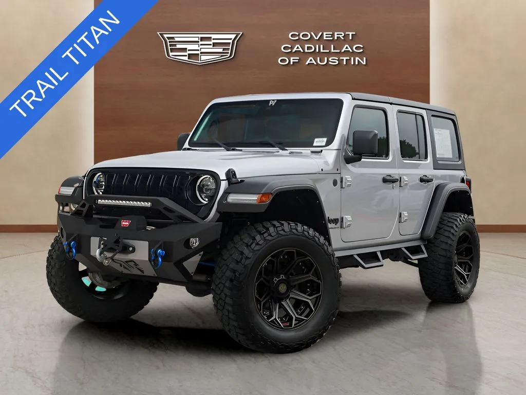 Silver 2024 Jeep Wrangler Sport for sale in Austin, TX