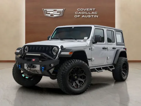 Silver 2024 Jeep Wrangler Willys for sale in Austin, TX