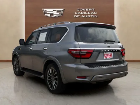 Another view of 2021 Nissan Armada Platinum for sale in Austin, TX at Covert Cadillac