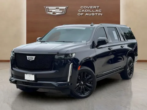 Blue 2022 Cadillac Escalade ESV Sport for sale in Austin, TX