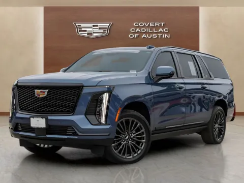 Blue 2026 Cadillac Escalade ESV Platinum Edition for sale in Austin, TX