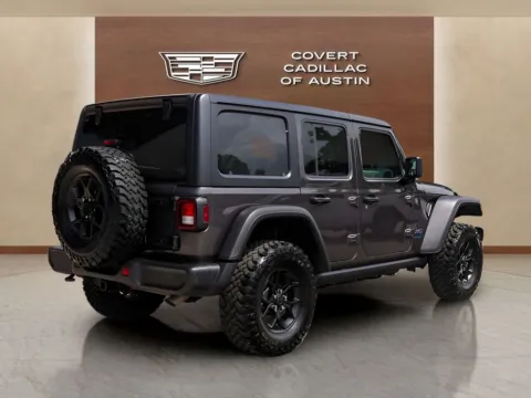 More photos of 2025 Jeep Wrangler Willys 4xe at Covert Cadillac, TX