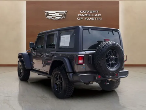 Another view of 2025 Jeep Wrangler Willys 4xe for sale in Austin, TX at Covert Cadillac
