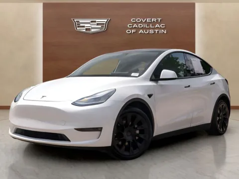 White 2021 Tesla Model Y Long Range for sale in Austin, TX
