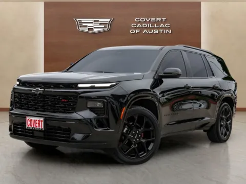 Black 2025 Chevrolet Traverse RS for sale in Austin, TX
