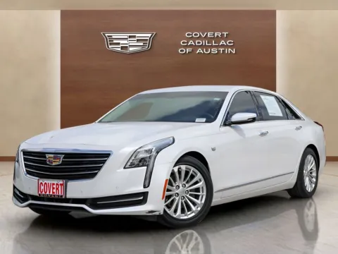 White 2018 Cadillac CT6 2.0L Turbo Standard for sale in Austin, TX