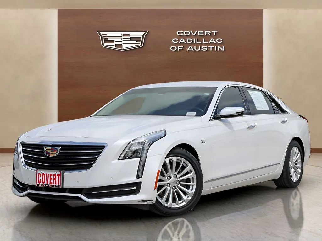 White 2018 Cadillac CT6 2.0L Turbo Standard for sale in Austin, TX
