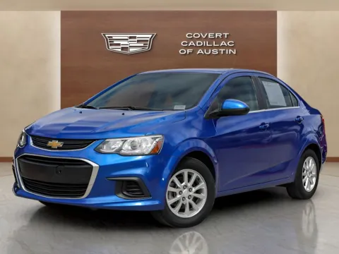 Blue 2019 Chevrolet Sonic LT for sale in Austin, TX