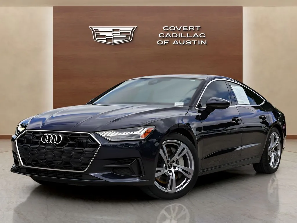 Blue 2024 Audi A7 55 Premium Plus for sale in Austin, TX