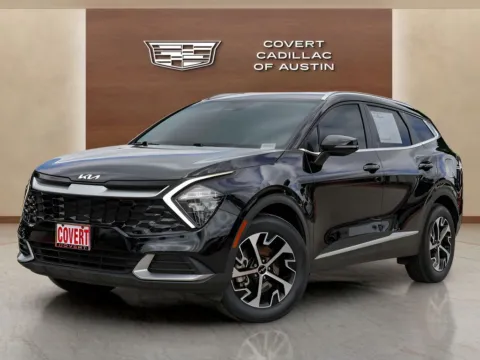 Black 2023 Kia Sportage EX for sale in Austin, TX