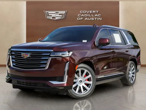 Red 2022 Cadillac Escalade Premium Luxury Platinum for sale in Austin, TX