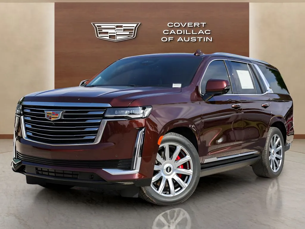 Red 2022 Cadillac Escalade Premium Luxury Platinum for sale in Austin, TX