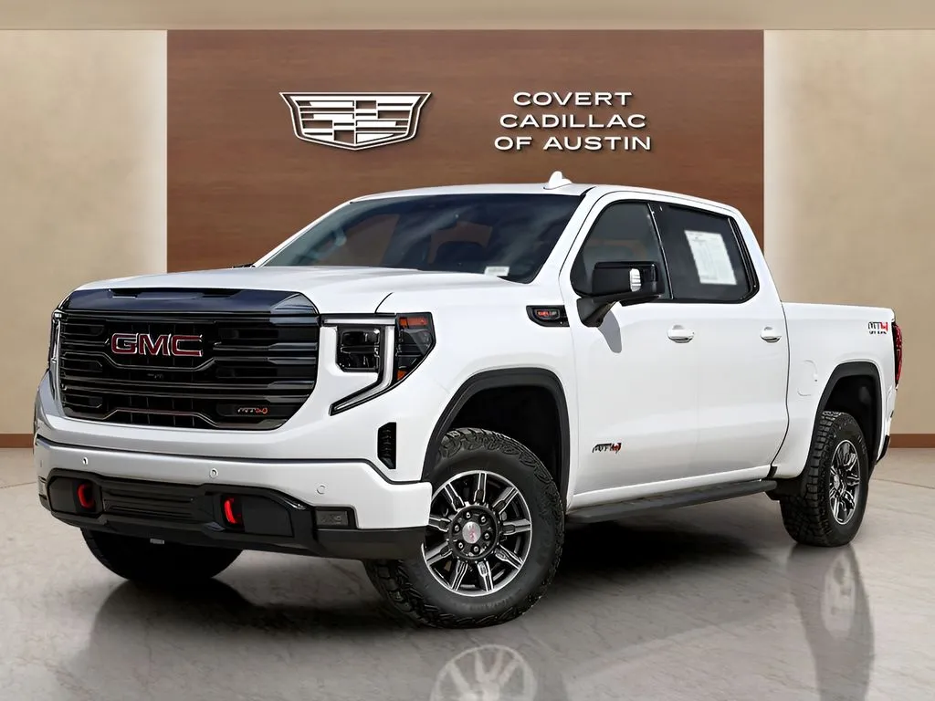 White 2024 GMC Sierra 1500 AT4 for sale in Austin, TX