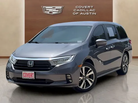 Blue 2023 Honda Odyssey Touring for sale in Austin, TX