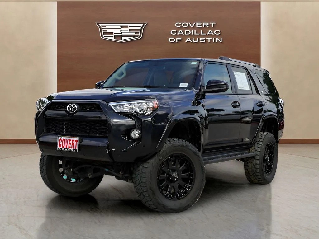 Black 2019 Toyota 4Runner SR5 for sale in Austin, TX