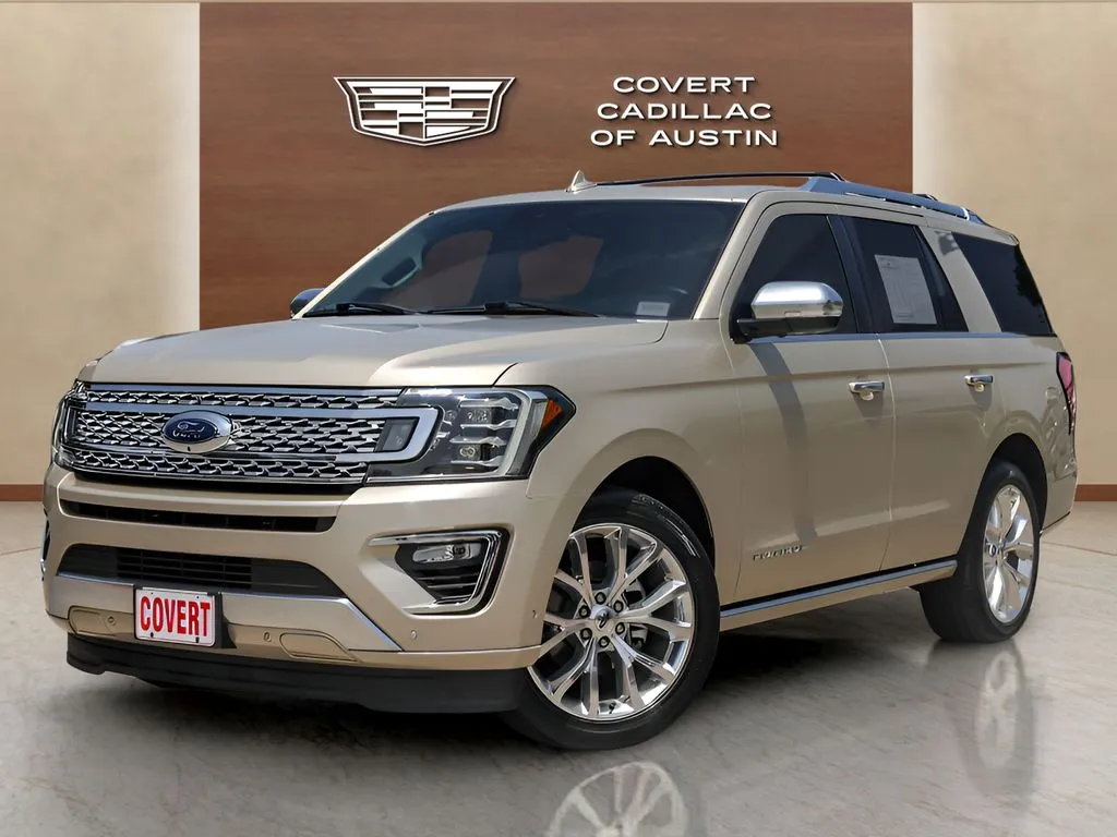 White 2018 Ford Expedition Platinum for sale in Austin, TX