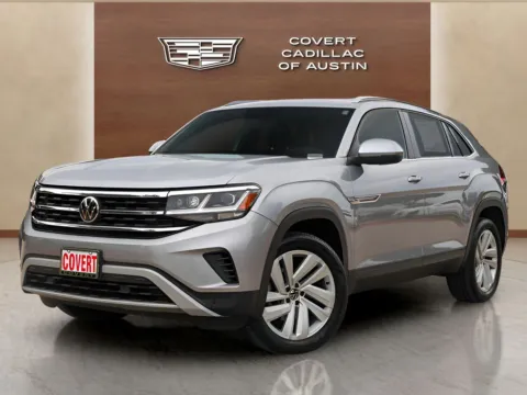 Silver 2020 Volkswagen Atlas Cross Sport 3.6L V6 SE w/Technology for sale in Austin, TX