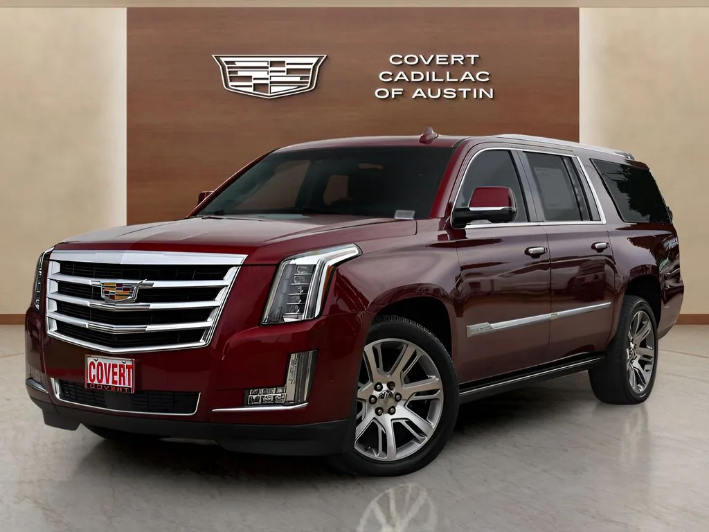 Red 2018 Cadillac Escalade ESV Premium for sale in Austin, TX