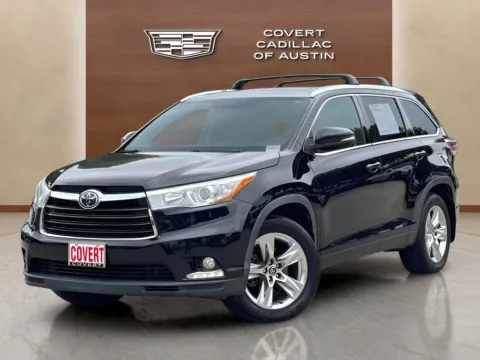 Black 2016 Toyota Highlander Limited Platinum V6 for sale in Austin, TX