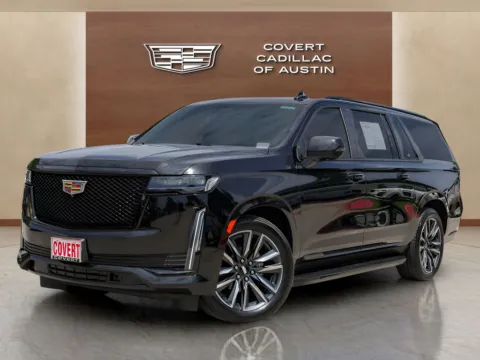Black 2021 Cadillac Escalade ESV Sport for sale in Austin, TX