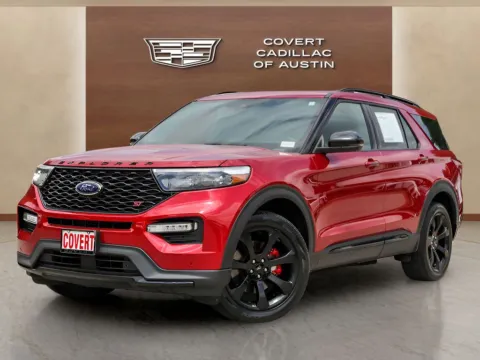 Red 2023 Ford Explorer ST for sale in Austin, TX