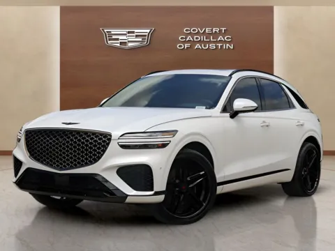 White 2022 Genesis GV70 3.5T Sport Prestige for sale in Austin, TX